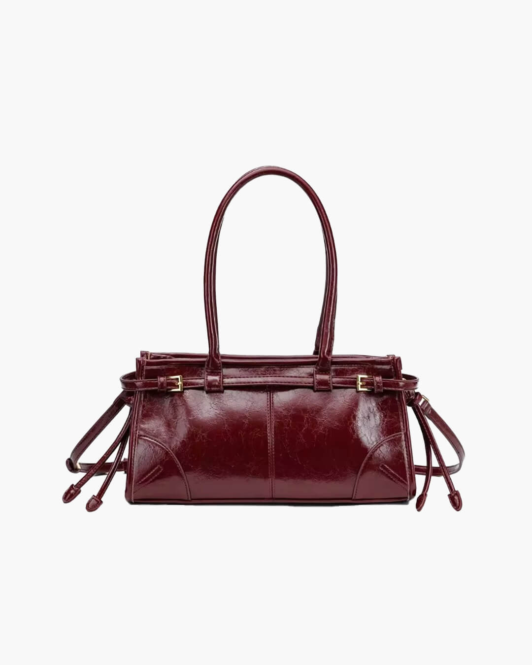 Zyra Schultertasche mit strukturiertem Gürtel-Detail