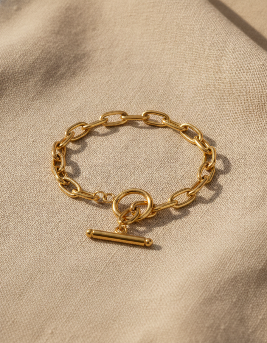 kova link chain bracelet - studio