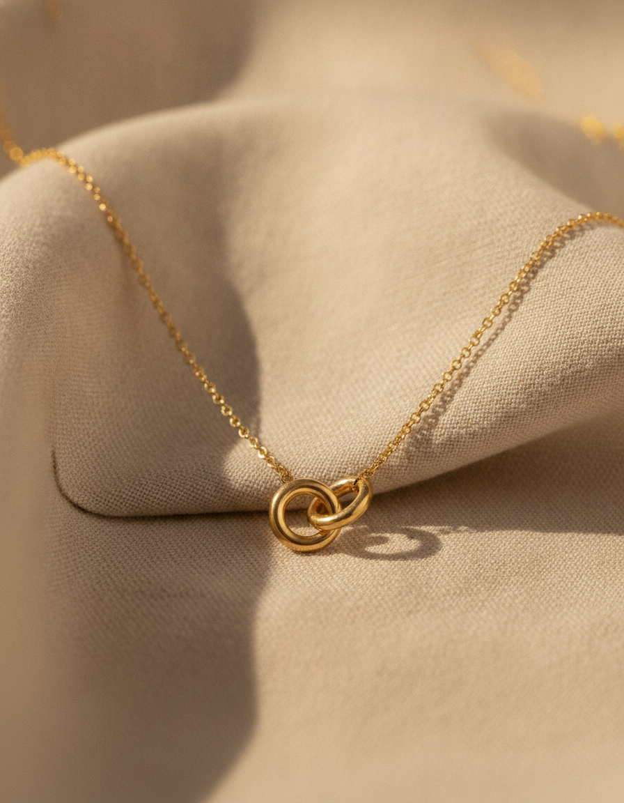 mirel interlocking links necklace - studio