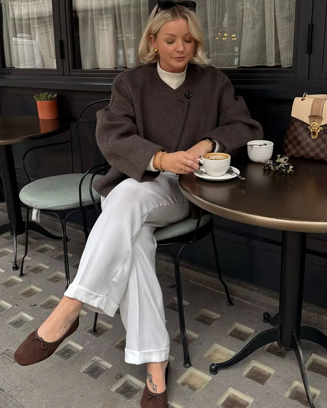 Silene | Kurzjacke Mit Rundhalsausschnitt